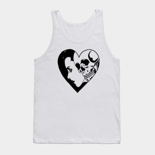 Skeleton Is My Valentine 2021 Tank Top